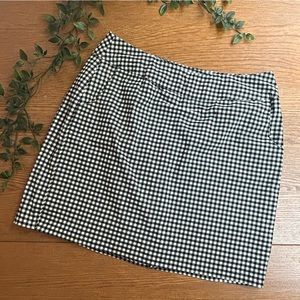Meera Lane Gingham/Checkered Mini Skort
